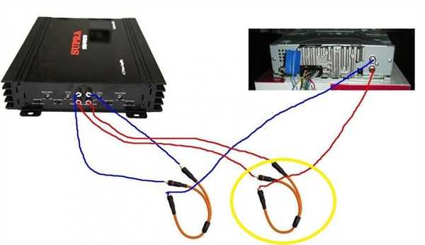 Определите совместимость усилителя и магнитолы