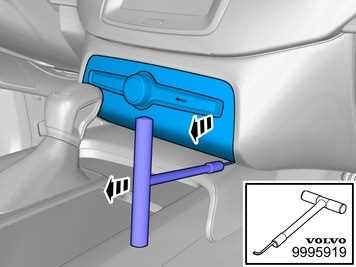 Снятие приборной панели Вольво ХС90