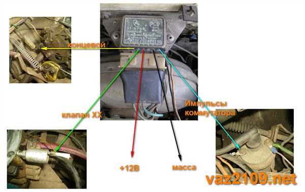 Питание электромагнитного клапана ВАЗ 2109 карбюратор