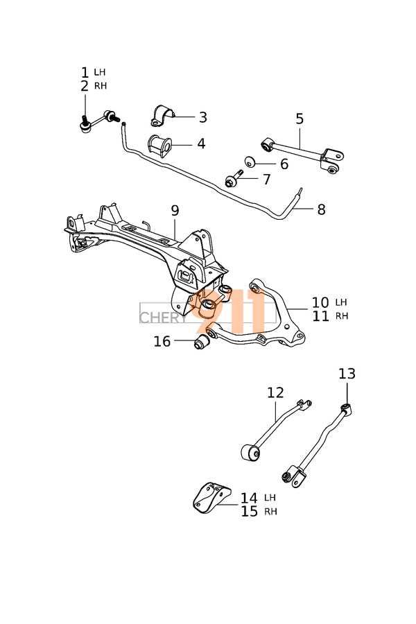 Виды задней подвески Chery M11