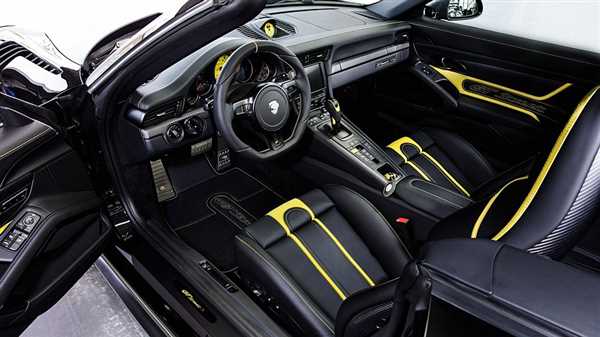 Инновационные технологии кабриолетового Porsche 911 Turbo от Techart